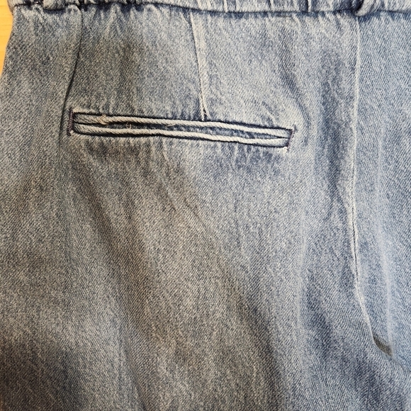 HAPPILY GREY MEGAN WIDE LEG A LINE DENIM JEAN TROUSER SIZE 30 SIZE 11 NWT - Picture 8 of 10